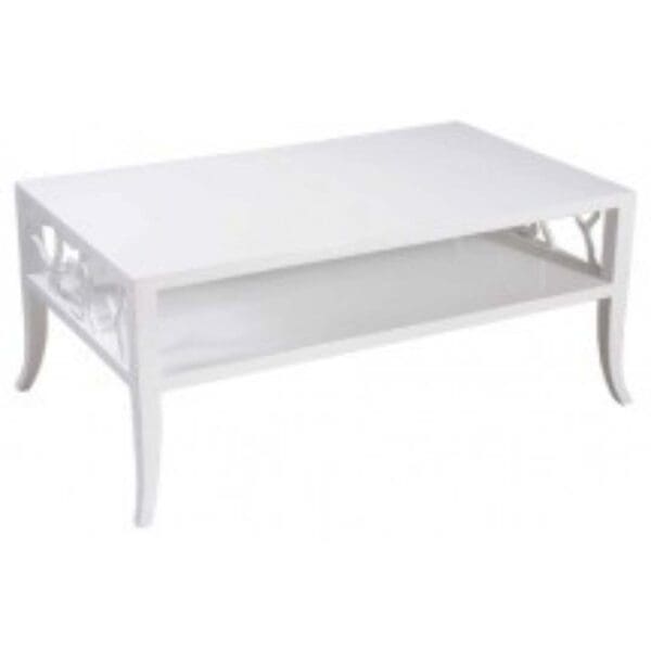 Cotton White Twig Cocktail Table