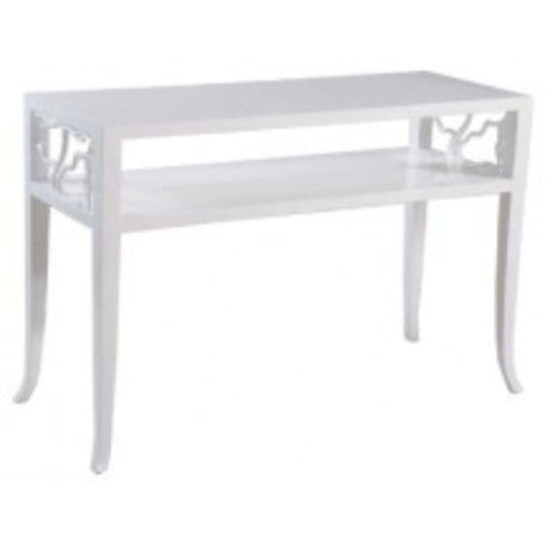 Cotton White Twig Console Table