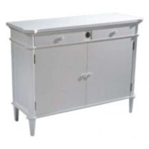 Cotton White Door Chest