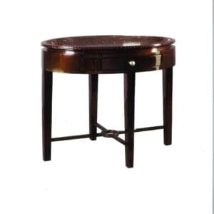 Crocodile Oval Lamp Table