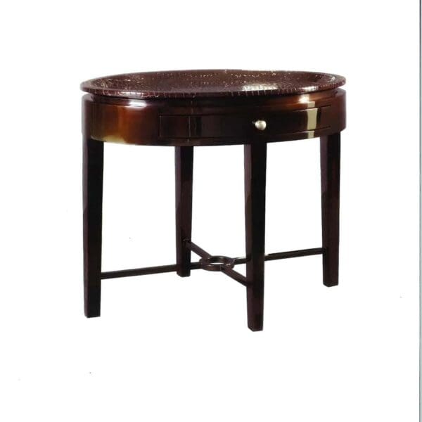 Crocodile Oval Lamp Table