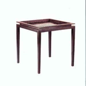 End Table with Platter