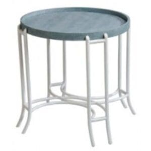 Turquoise Viper End Table
